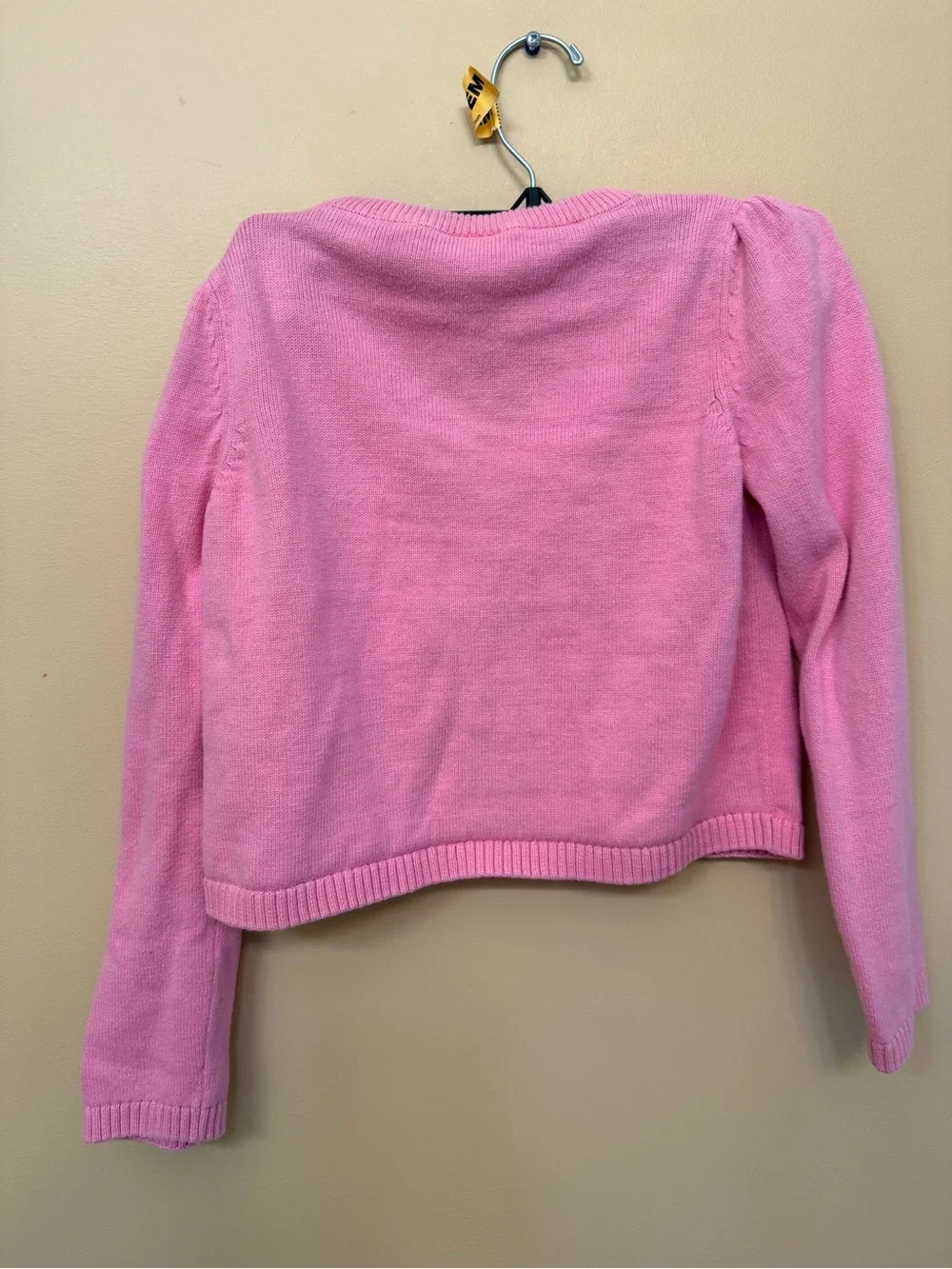 Gymboree Pink Bunny Pocket Cardigan Sweater